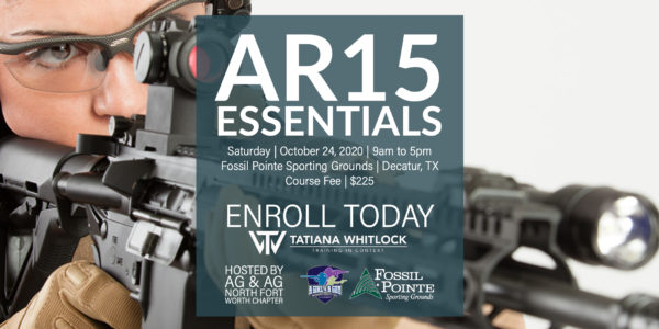 10/24/20 - Intro to AR15 Essentials